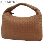 BOTTEGA VENETA(ボッテガ・ヴェネタ) イントレチャート ホーボーバッグ レザー ブラウン ガンメタル金具 40802163931【アラモード】