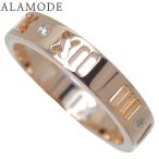 TIFFANY&Co.(ティファニー) アトラス リング ダイヤモンド K18PG 指輪 ジュエリー 4PD 9(49)号 ピンクゴールド 40802167420【アラモード】