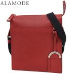 BVLGARI(ブルガリ) ブルガリ・ブルガリ マン メッセンジャーバッグ ショルダー グレインレザー レッド 40802173127【アラモード】