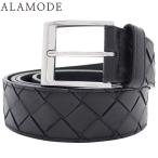 ショッピングbottega BOTTEGA VENETA(ボッテガ・ヴェネタ) イントレチャート ベルト アパレル 115CM 46IN レザー ブラック 271932 40802173901【アラモード】