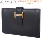 HERMES( Hermes ) Bear n футляр для карточек черный чёрный tatelakto Gold металлические принадлежности U. футляр для визитных карточек складывающийся пополам 2. складывать 40802175548[ a la mode ]