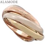 CARTIER(カルティエ) les must de Cartier トリニティ リング K18YG/PG/WG 8.1g 5連 11(51)号 40802176668【アラモード】