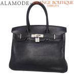 HERMES(エルメス) バーキン30 ブラック黒 スイフト シルバー金具 □J刻 ハンドバッグ トートバッグ レディース 40802177426【アラモード】