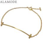 TIFFANY&amp;Co.( Tiffany ) Tiffany T Smile браслет 60150763 желтое золото K18YG 2.5g 40802183197[ a la mode ]