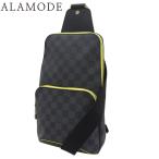 LOUIS VUITTON( Louis * Vuitton ) Damier gla Fit ave новый sling сумка серый желтый N42424 40802191104[ a la mode ]