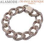 HERMES( Hermes ) кручение Vendome браслет серебряный SV 76.6g Vintage 13 koma серебряный серебряный 40803003138[ a la mode ]