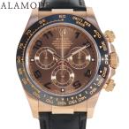 【保証書付】ロレックス デイトナ 116515LN PG/革 ランダム番 チョコレート 自動巻き メンズ 41100102670【中古】【アラモード】