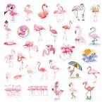  фламинго птица розовый цвет симпатичный блокнот ko Large . Mini размер наклейка стикер 30 листов 