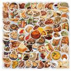 ショッピングレストラン 和食　洋食　中華料理　料理　居酒屋　めし屋　ファミリーレストラン　レストラン　グルメ　店舗　デコレーション　ミニサイズ　シール　ステッカー100枚X