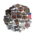  american мотоцикл 2 колесо машина мотоцикл гонщик Biker Harley custom Skull Motor Sport гараж наклейка стикер 50 листов A