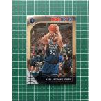 ★PANINI 2019-20 NBA HOOPS PREMIUM STOCK #111 KARL-ANTHONY TOWNS［MINNESOTA TIMBERWOLVES］ベースカード★