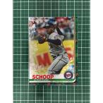 ★TOPPS MLB 2019 HOLIDAY BASEBALL #HW97 JONATHAN SCHOOP［MINNESOTA TWINS］ベースカード 19★