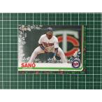 ★TOPPS MLB 2019 HOLIDAY BASEBALL #HW102 ミゲル・サノー／MIGUEL SANO［MINNESOTA TWINS／中日ドラゴンズ］ベースカード 19★