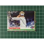 ★TOPPS MLB 2019 HOLIDAY BASEBALL #HW173 TRENT THORNTON［TORONTO BLUE JAYS］ベースカード ルーキー「RC」19★