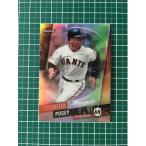 ★TOPPS MLB 2019 FINEST #11 BUSTER POSEY［SAN FRANCISCO GIANTS］ベースカード REFRACTOR パラレル版 19★