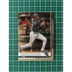 ★TOPPS MLB 2019 TOPPS CHROME #186 TIM ANDERSON［CHICAGO WHITE SOX］ベースカード 19★