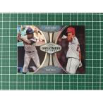 ★MLB 2019 TOPPS CHROME #GRE-8 MIKE TROUT［ANGELS］／HANK AARON［BRAVES］インサートカード 「GREATNESS RETURNS」★