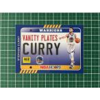 ★PANINI 2020-21 NBA HOOPS #16 STEPHEN CURRY［GOLDEN STATE WARRIORS］インサートカード「VANITY PLATES」★