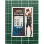 ★PANINI 2020-21 NBA CONTENDERS #4 PATTY MILLS［SAN ANTONIO SPURS］インサートカード「INTERNATIONAL TICKET」★