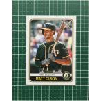 ★TOPPS MLB 2020 BIG LEAGUE #109 MATT OLSON［OAKLAND ATHLETICS］ベースカード 20★