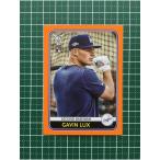 ★TOPPS MLB 2020 BIG LEAGUE #158 GAVIN LUX［LOS ANGELES DODGERS］ORANGE パラレル版 ルーキー RC 20★