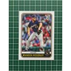 ★TOPPS MLB 2020 BIG LEAGUE #190 BRANDON WOODRUFF［MILWAUKEE BREWERS］ベースカード 20★