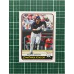 ★TOPPS MLB 2020 BIG LEAGUE #7 JONATHAN SCHOOP［DETROIT TIGERS］ベースカード 20★
