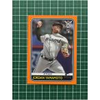 ★TOPPS MLB 2020 BIG LEAGUE #79 JORDAN YAMAMOTO［MIAMI MARLINS］ORANGE パラレル版 ルーキー RC 20★