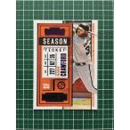★PANINI MLB 2020 CONTENDERS #77 BRANDON CRAWFORD［SAN FRANCISCO GIANTS］ベースカード「SEASON TICKET」PURPLE パラレル版★