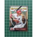 ★TOPPS MLB 2020 FINEST FLASHBACKS #155 TREA TURNER［WASHINGTON NATIONALS］ベースカード 20★