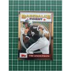★TOPPS MLB 2020 FINEST FLASHBACKS #44 TIM ANDERSON［CHICAGO WHITE SOX］ベースカード 20★