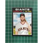★TOPPS MLB 2020 HERITAGE #141 BRANDON BELT［SAN FRANCISCO GIANTS］ベースカード 20★
