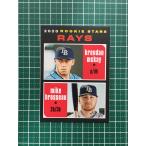 ★TOPPS MLB 2020 HERITAGE #161 BRENDAN McKAY &amp; MIKE BROSSEAU［TAMPA BAY RAYS］ルーキー RC 20★