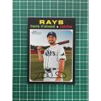 ★TOPPS MLB 2020 HERITAGE #207 TRAVIS d'ARNAUD［TAMPA BAY RAYS］ベースカード 20★