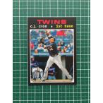 ★TOPPS MLB 2020 HERITAGE #349 C.J. CRON［MINNESOTA TWINS］ベースカード 20★