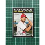 ★TOPPS MLB 2020 HERITAGE #48 MATT ADAMS［WASHINGTON NATIONALS］ベースカード 20★