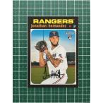 ★TOPPS MLB 2020 HERITAGE HIGH NUMBER #506 JONATHAN HERNANDEZ［TEXAS RANGERS］ベースカード ルーキー RC 20★