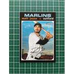 ★TOPPS MLB 2020 HERITAGE HIGH NUMBER #636 MATT JOYCE［MIAMI MARLINS］ベースカード 20★