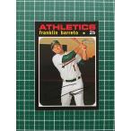 ★TOPPS MLB 2020 HERITAGE HIGH NUMBER #637 FRANKLIN BARRETO［OAKLAND ATHLETICS］ベースカード 20★
