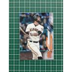★TOPPS MLB 2020 SERIES 1 #176 BRANDON BELT［SAN FRANCISCO GIANTS］ベースカード 20★