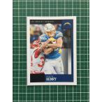 ★PANINI 2020 NFL SCORE FOOTBALL #146 HUNTER HENRY［LOS ANGELES CHARGERS］ベースカード 20★