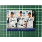 ★BBM 2021 プロ野球 2nd バージョン #591 チームチェックリスト／若林/スパンジェンバーグ/松本［埼玉西武ライオンズ］レギュラーカード★