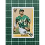 ★TOPPS MLB 2021 BIG LEAGUE #95 MATT OLSON［OAKLAND ATHLETICS］ベースカード「VETERANS &amp; ROOKIES」★