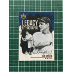 ★PANINI MLB 2021 DIAMOND KINGS #LL-1 LOU GEHRIG［NEW YORK YANKEES］インサートカード「LEGACY LITHOGRAPHS」★