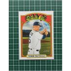 ★TOPPS MLB 2021 HERITAGE #415 筒香嘉智／YOSHI TSUTSUGO［TAMPA BAY RAYS］ベースカード「HIGH NUMBERED SHORT PRINT」SP★