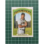 ★TOPPS MLB 2021 HERITAGE #436 DAVID PERALTA［ARIZONA DIAMONDBACKS］ベースカード「HIGH NUMBERED SHORT PRINT」SP★