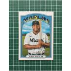 ★TOPPS MLB 2021 HERITAGE #482 JESUS AGUILAR［MIAMI MARLINS］ベースカード「HIGH NUMBERED SHORT PRINT」SP★