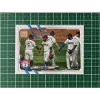 ★TOPPS MLB 2021 SERIES 1 #283 TEAM CARD［TEXAS RANGERS］ベースカード★