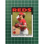 ★TOPPS MLB 2021 UPDATE #86B-19 JONATHAN INDIA［CINCINNATI REDS］インサートカード「1986 TOPPS BASEBALL 35th ANNIVERSARY」「RC」★