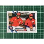 ★TOPPS MLB 2021 UPDATE #US248 BYRON BUXTON／ミゲル・サノー／MIGUEL SANO［MINNESOTA TWINS／中日ドラゴンズ］ベースカード「COMBO」★